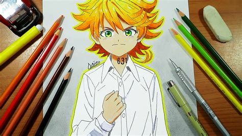 How To Draw Emma From The Promised Neverland متعة الرسم Flickr