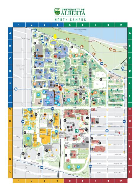 Campus Map U Of A Map