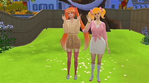 Casual Osana And Raibaru In Sims 4 Made By Me Osana
