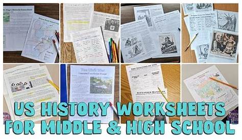 early american history worksheet worksheet for 8th 11th grade lesson
