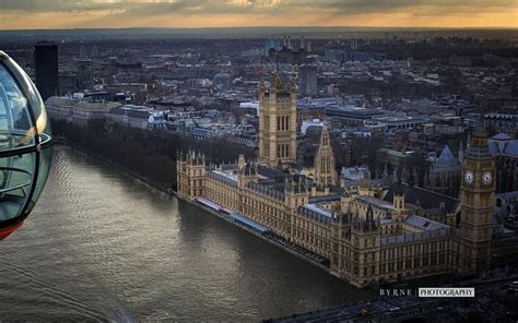 Big Ben From London Eye Londres Acrhitecture Religioso Grafía