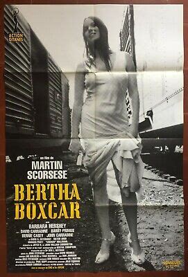 Poster Bertha Boxcar Barbara Hershey Martin Scorsese David Carradine X Cm Ebay