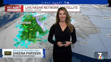 San Diego News Today Sheena Parveens Morning Forecast For Monday Jan