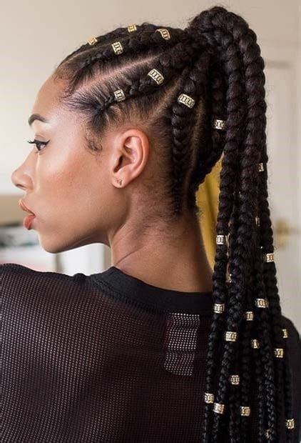 High Ponytail Braids 10 Styling Ideas To Copy In 2023