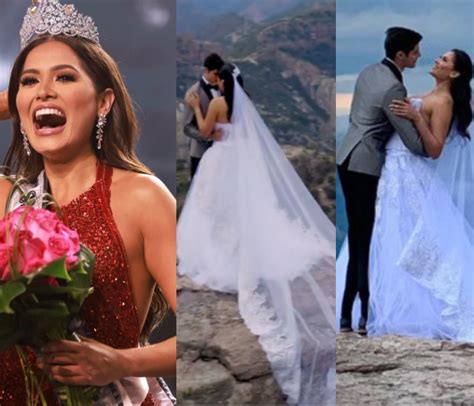 Newly Crowned Miss Universe Winner Andrea Meza Forced To Deny She Is Married After ‘wedding