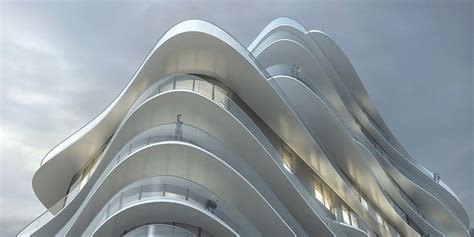 New Residential Building With A Fluid Form In Paris By Mad Architects