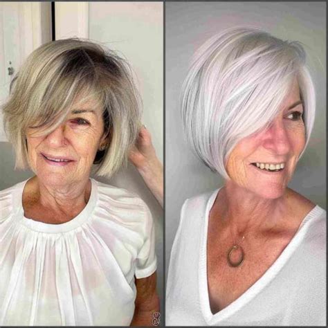 22 Stylish Bob Haircuts For Women Over 70 Who Want A Fashionable Look