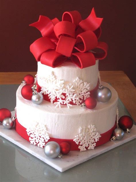 10 Cute Christmas Cake Ideas You Must Love Pretty Designs