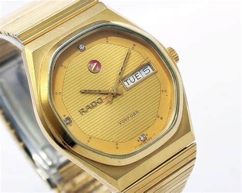 Rado Voyager Automatic Daydate Mens Vintage Wrist Watch Catawiki