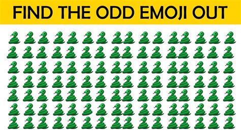 spot the odd one out find the odd emoji out find the difference emoji quiz express youtube