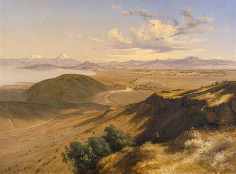 José María Velasco - Valle de Mexico desde el cerro de ...