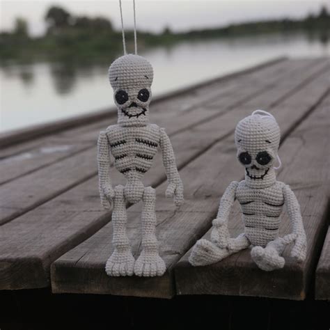 Halloween Crochet Pattern Skeleton Amigurumi Skeleton Etsy