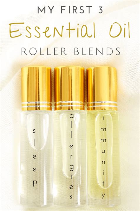 3 essential oil roller blends for a newbie lifestyle with leah