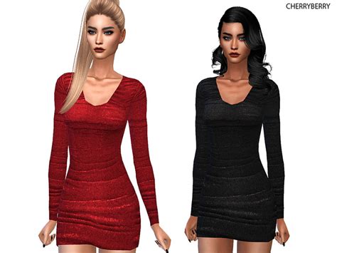 Jessica Mini Dress The Sims 4 Catalog