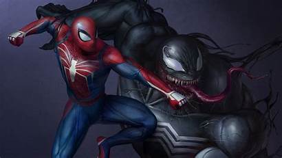 Venom Spiderman Wallpapers Spider 4k Artwork Iphone