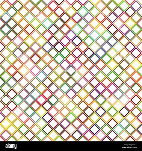Colorful Abstract Diagonal Square Pattern Design Stock Vector Image