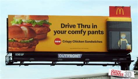 Mcdonalds Drive Thru — Soft Signs 3d 3d Billboards 3d Inflatable