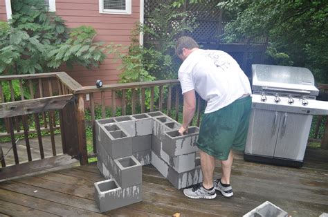 When you build a cinder block grill, you'll find yourself out there using it a lot. The Cow Spot: Outdoor Kitchen Part 1
