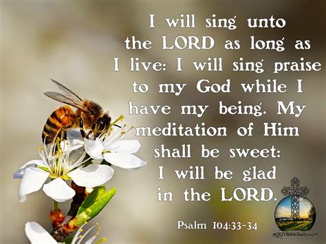 Psalm 10433 34 Kjv Kjv Bible Verses