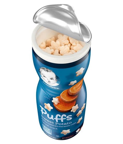 Gerber Gerber Sweet Potato Puffs 42g Infant Cereal For 6 Months 42