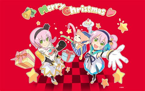 Download Cute Anime Girl Christmas Wallpaper Hd By Pcox Anime