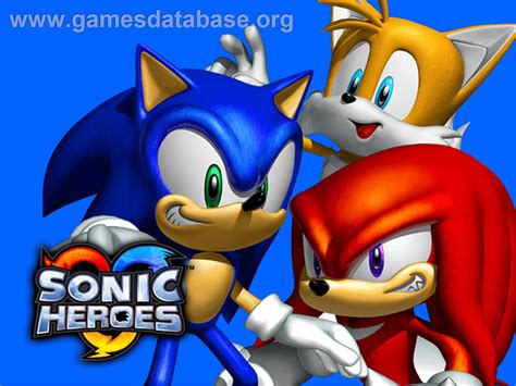 Sonic Heroes Microsoft Xbox Games Database