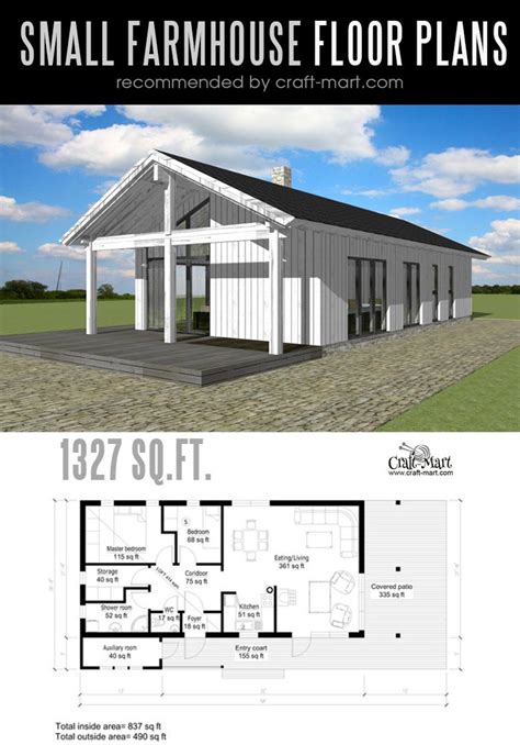 Small Modern Farmhouse Plans For Building A Home Of Your Dreams Craft