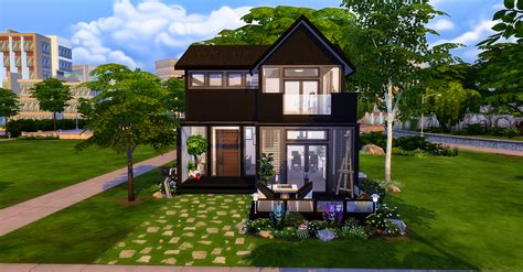 The Sims 4 Modern House - No CC - Ana Sims