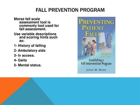 Fall Prevention Program