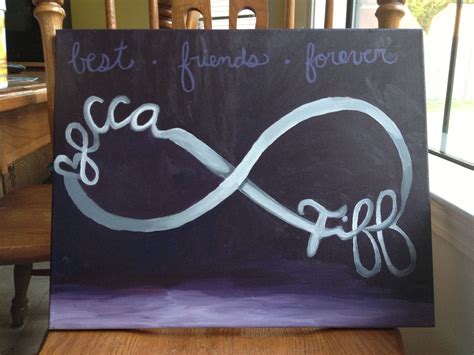 Best Friend Painting For Our Dorm Friend Painting Ideas Diy Ts