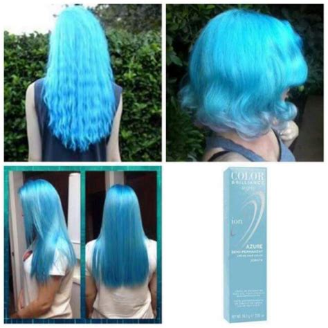 Azure Ion Color Brilliance Semi Permanent Hair Color Shopee Philippines