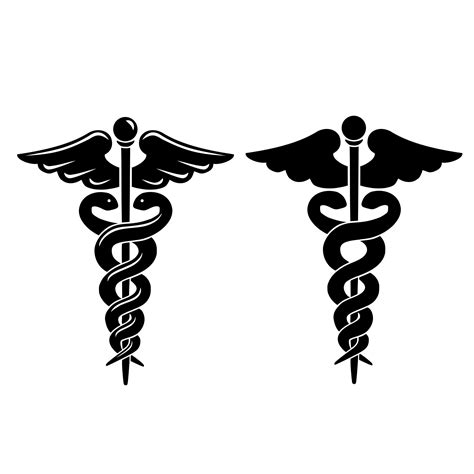 Caduceus Svg Medical Symbol Nurse Svg Rn Svg File For Cricut Etsy