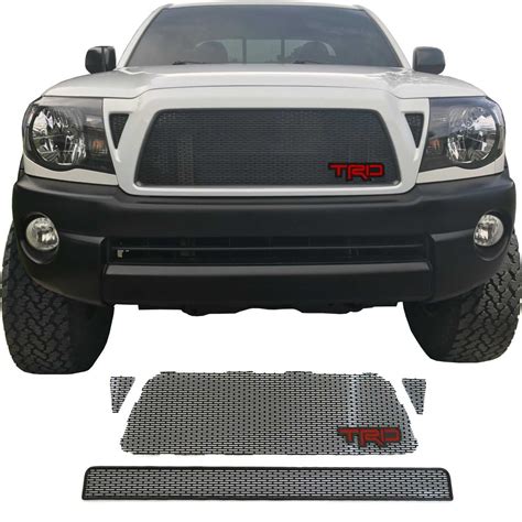 2005 11 Toyota Tacoma Mesh Grill With Trd Emblem Letters By Customcargrills