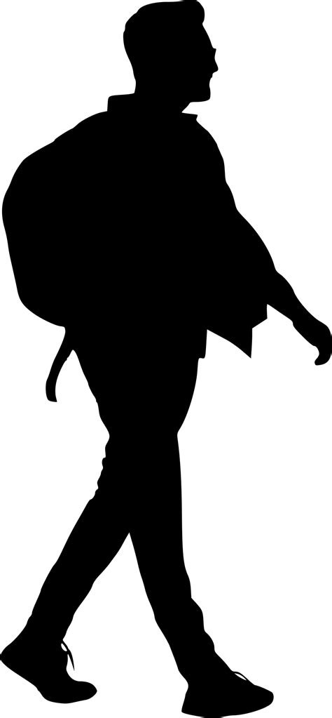 Person Silhouette Png Svg Transparent Background To D