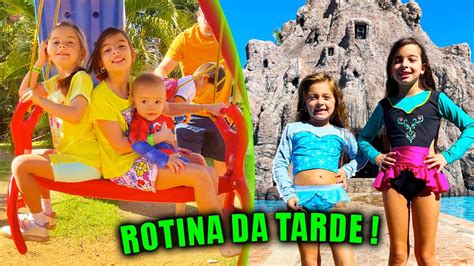 rotina da tarde nas férias no terra parque jéssica godar e laurinha e helena e gabriel youtube