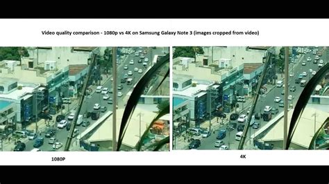 Galaxy Note 3 4k Vs 1080p Video Crop Comparison Youtube