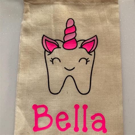 Personalised Tooth Fairy Bag Etsy