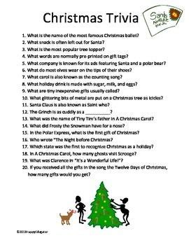 Whether you have a science buff or a harry potter fanatic, look no further than this list of trivia questions and answers for kids of all ages that will be fun for little minds to ponder. 56 Interesting Christmas Trivia | KittyBabyLove.com