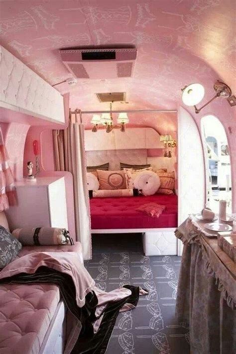 Cute Pink Camper Interior Ideas Go Travels Plan Caravan Decor My XXX