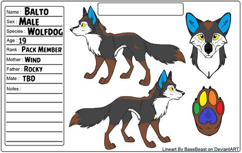 New Balto Reference By Aj Falls In Love On Deviantart