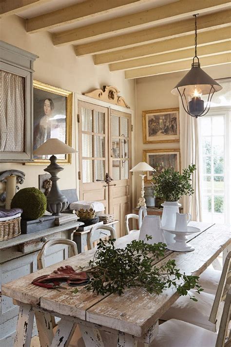 A Refined French Interior Victoria French Country Dining Room