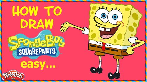 Kids and beginners alike can now draw a great looking squidward from spongebob squarepants. How to Draw SpongeBob Easy drawing tutorial for kids ...