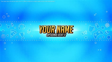 Gaming Youtube Banner Template