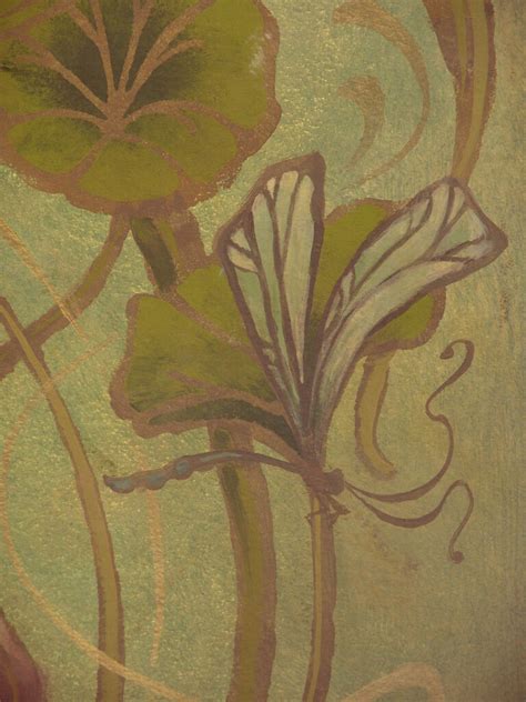 Art Nouveau Dragonfly An 8 Inch Detail Megan Chursinoff Flickr