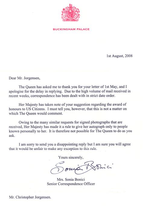 Jackass Letters Dear Queen Elizabeth Ii