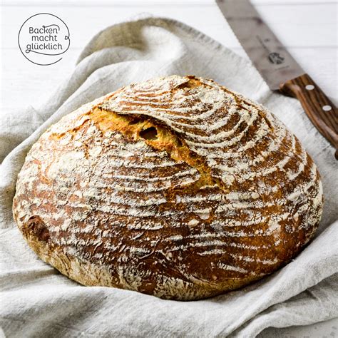 Reines Dinkel- Sauerteig - Brot ohne Hefe