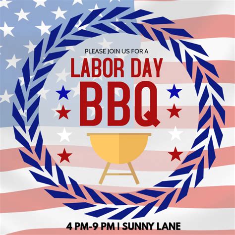 Copy Of Labor Day Bbq Postermywall
