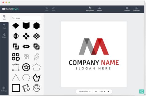 DesignEvo - Free Online Logo Maker - Startup Collections