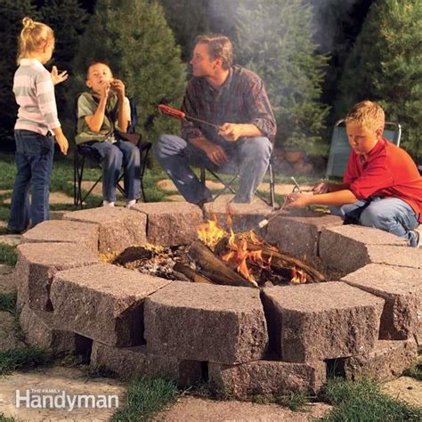 Maybe you would like to learn more about one of these? How to Build a Stone Fire Ring | The Family Handyman