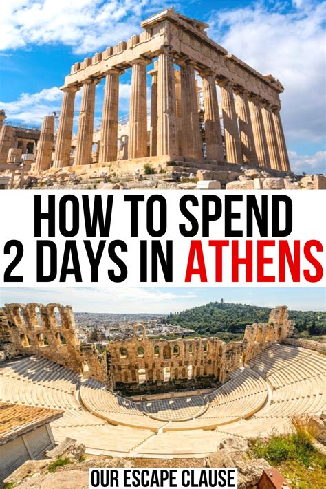 The Perfect Days In Athens Itinerary Our Escape Clause Athens